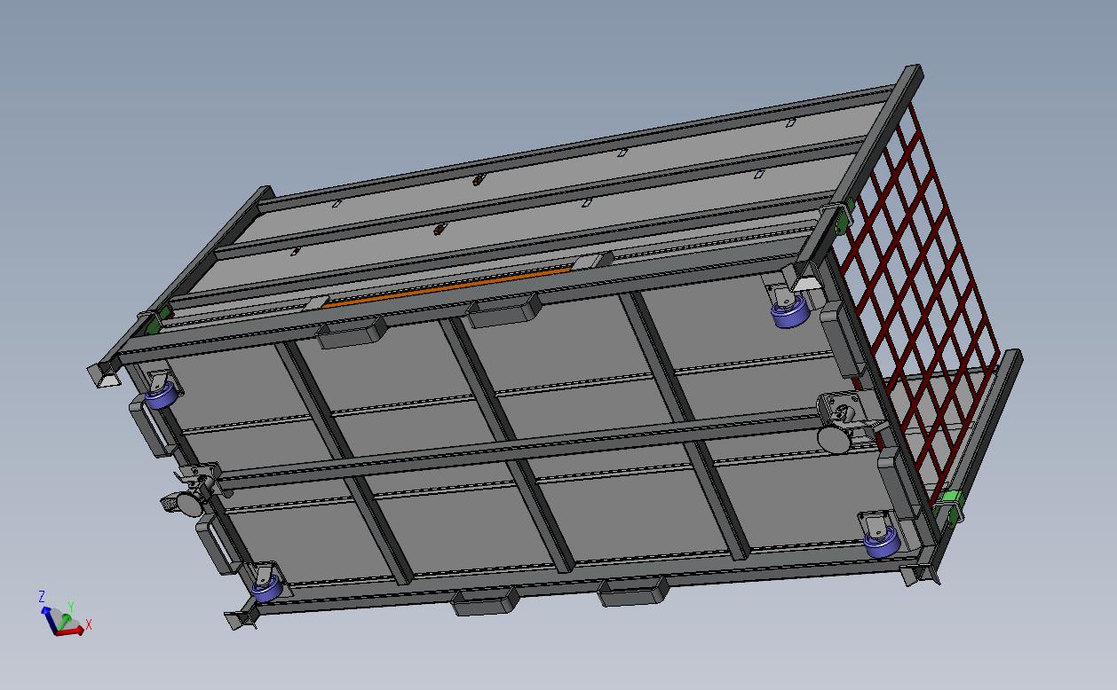 img2 Custom Metal Containers with Casters