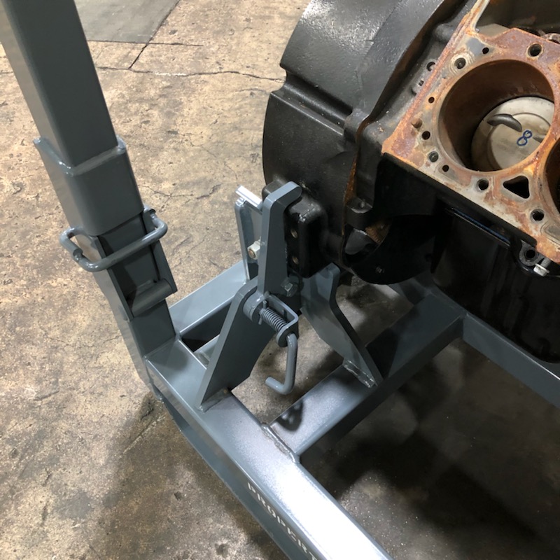 img8 Pin locator in V8 Engine Rack