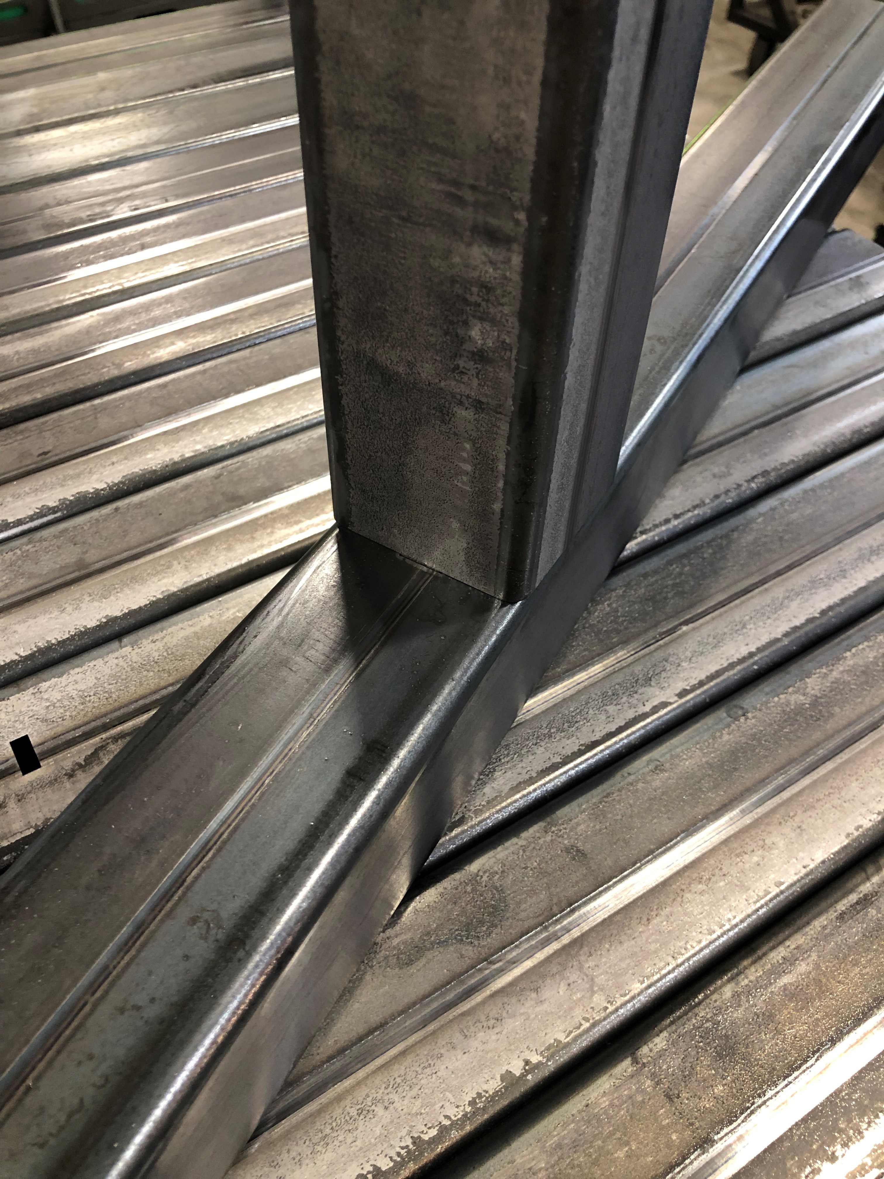 img8 steel tube attached